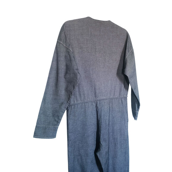 Minimalist Tamara Davydova Denim Jumpsuit in Indigo Size XS - Picture 7 of 8